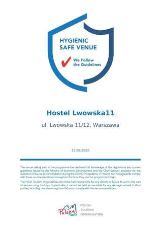 Хостелы Hostel Lwowska 11 Варшава-2